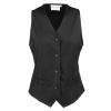 Women's hospitality waistcoat Black