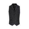 Herringbone waistcoat Charcoal