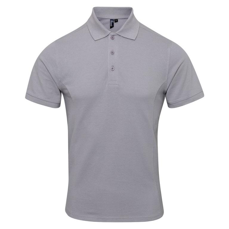 Coolchecker® plus piqué polo Silver