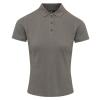 Women's Coolchecker® plus piqué polo Dark Grey