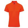 Women's Coolchecker® plus piqué polo Orange