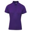 Women's Coolchecker® plus piqué polo Purple