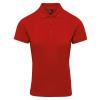 Women's Coolchecker® plus piqué polo Red