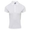 Women's Coolchecker® plus piqué polo White