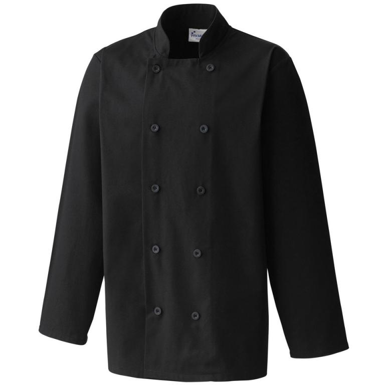 Long sleeve chef’s jacket Black