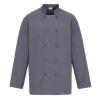 Long sleeve chef’s jacket Steel