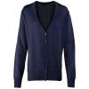 Women's button-through knitted cardigan Navy