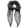 'Colours' Chiffon scarf Dark Grey