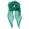 'Colours' Chiffon scarf Emerald