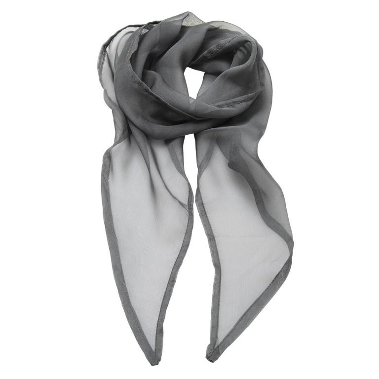 'Colours' Chiffon scarf Sage