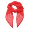 'Colours' Chiffon scarf Strawberry Red