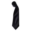 'Colours' satin tie Black