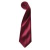 'Colours' satin tie Burgundy