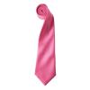 'Colours' satin tie Fuchsia