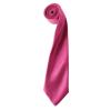 'Colours' satin tie Hot Pink