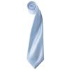 'Colours' satin tie Light Blue