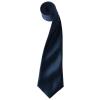 'Colours' satin tie Navy