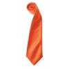 'Colours' satin tie Orange