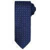 Micro dot tie Navy/Lime