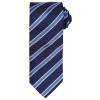 Waffle stripe tie Navy/Royal