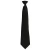 'Colours Originals' fashion clip tie Black