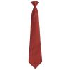 'Colours Originals' fashion clip tie Burgundy