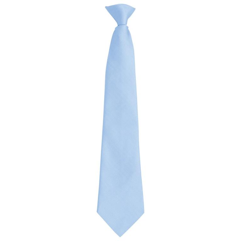 'Colours Originals' fashion clip tie Mid Blue