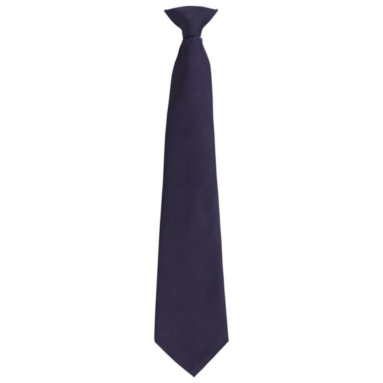 'Colours Originals' fashion clip tie Navy