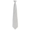 'Colours Originals' fashion clip tie Silver