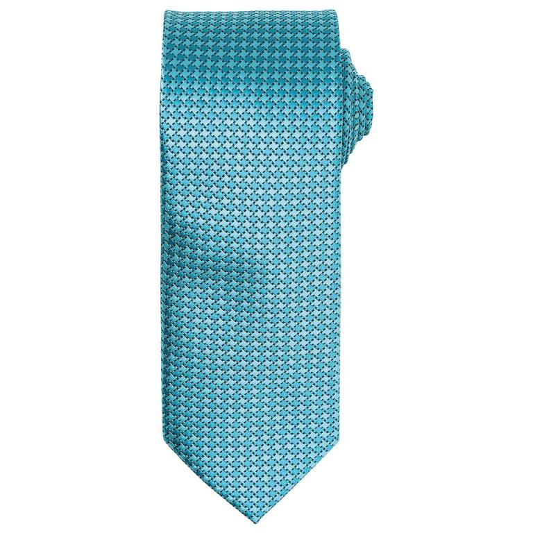 Puppy tooth tie Turquoise