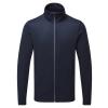 Men's spun dyed sustainable zip-through sweatshirt French Navy