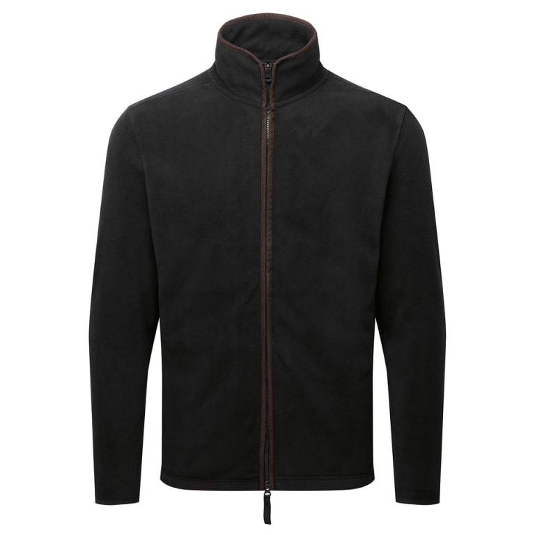 Artisan fleece jacket Black/Brown