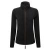 Women’s artisan fleece jacket Black/Brown