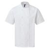 Chefs Coolchecker® short sleeve jacket White