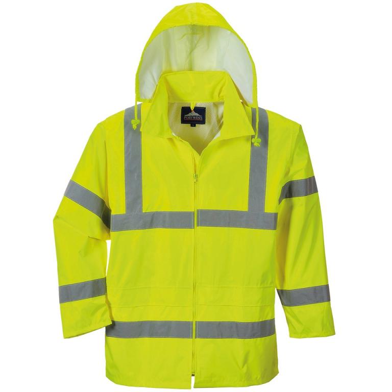 Hi-vis rain jacket (H440) Yellow