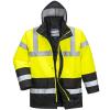 Hi-vis traffic jacket (S466/S467) Yellow/Navy