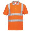 Hi-vis short sleeved polo (S477/RT22) Orange