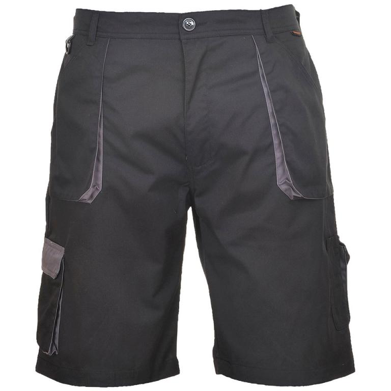 Portwest Texo contrast shorts (TX14) Black/Grey