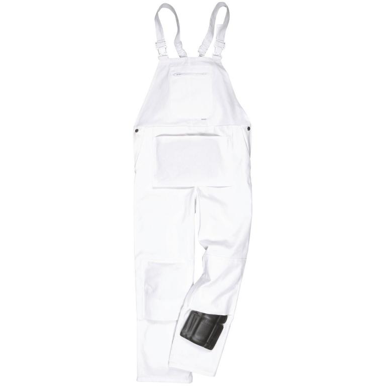 Bolton painter's bib and brace (S810) White