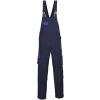 Portwest Texo contrast bib and brace (TX12) Navy/Royal