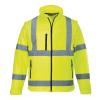 Hi-vis softshell jacket (3L) (S428) Yellow