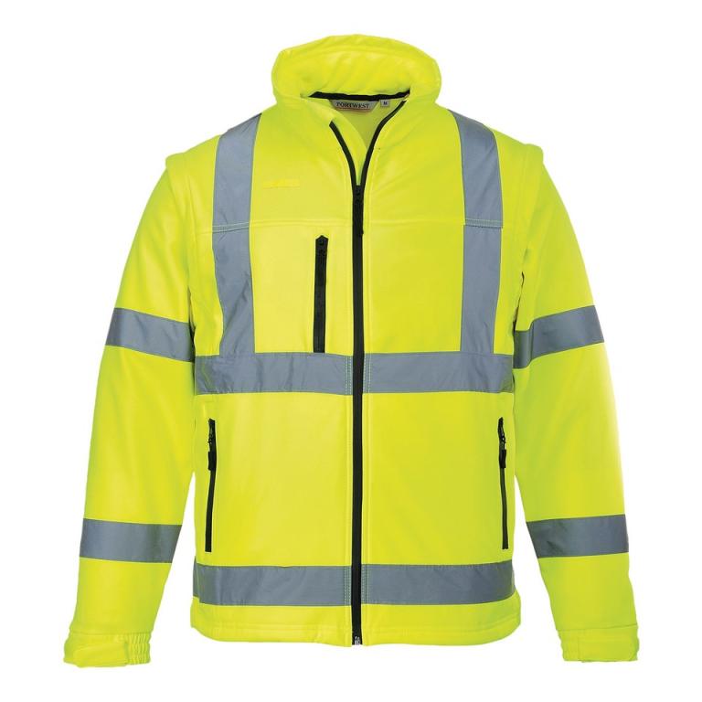 Hi-vis softshell jacket (3L) (S428) Yellow