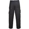 Portwest Texo contrast trousers (TX11) Black/Grey