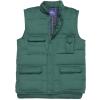 Shetland bodywarmer (S414) Bottle Green