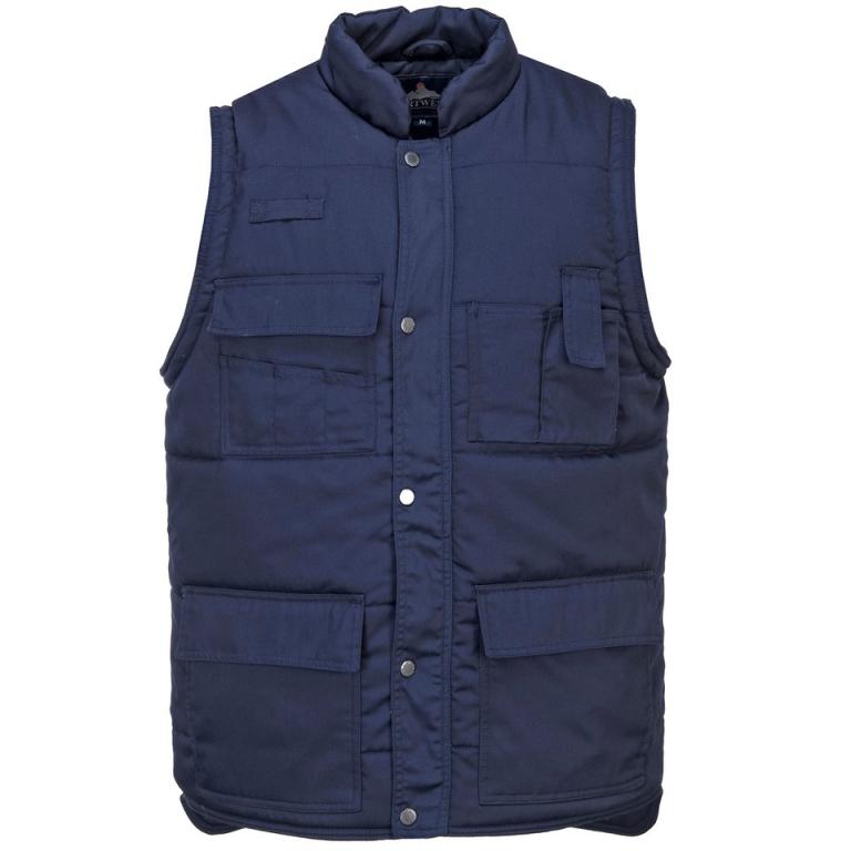 Shetland bodywarmer (S414) Navy