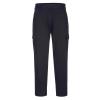 Women's stretch cargo trousers (S233) slim fit Black