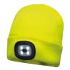 Beanie LED headlight USB rechargeable (B029) Yellow