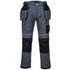 PW3 Holster work trousers (T602) regular fit Zoom Grey/Black