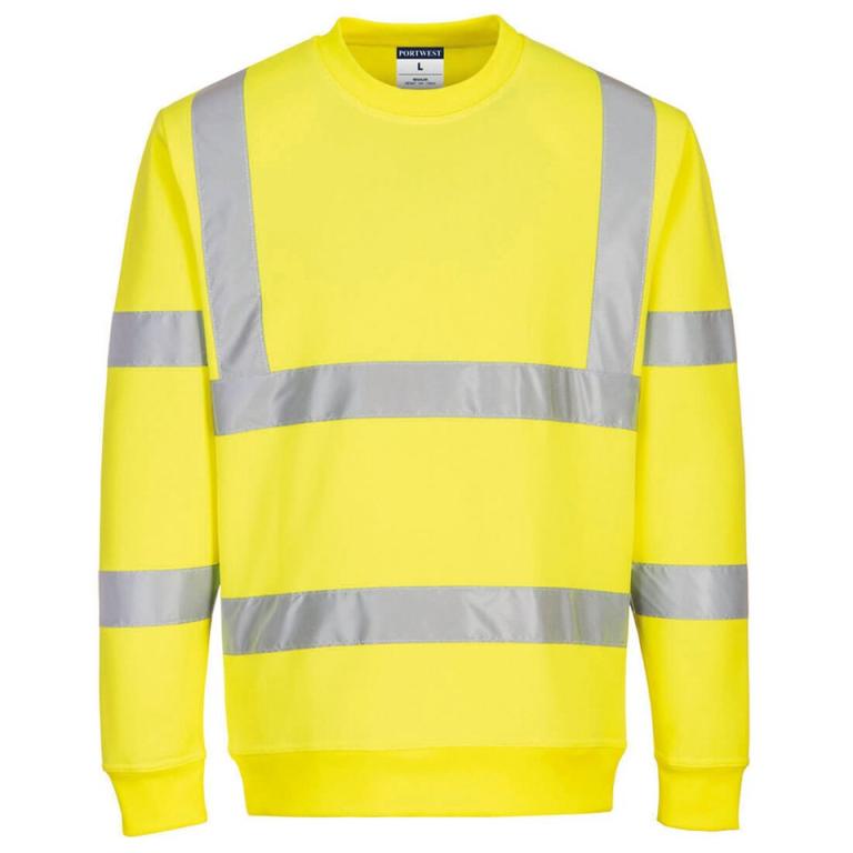 Eco Hi-vis sweatshirt (EC13) Yellow