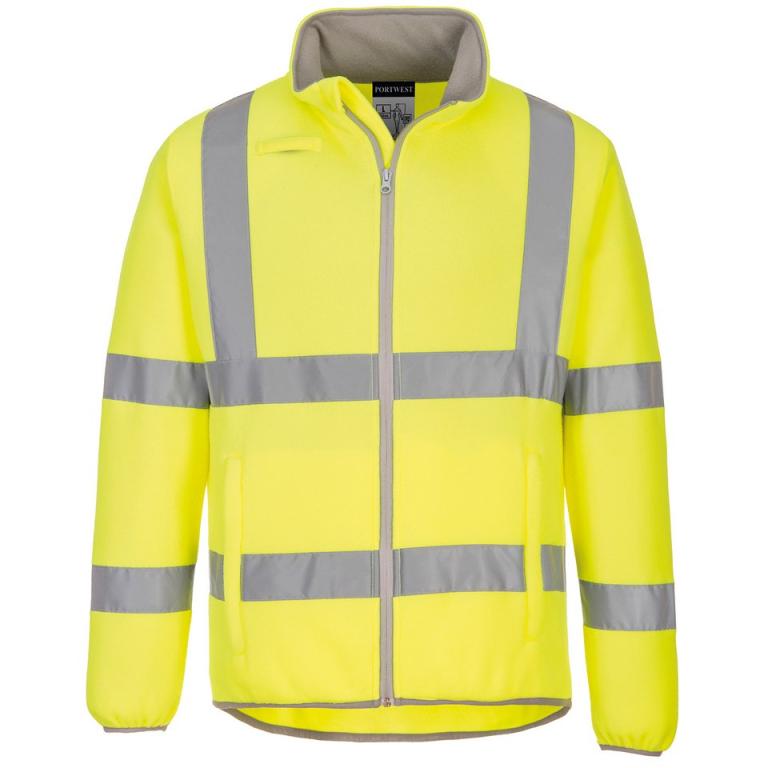 Eco Hi-vis fleece jacket (EC70) Yellow